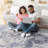 Collection Cream/Blue /Medallion Non-Shedding Living Room Bedroom Dining Home Office Stylish And Stain Resistant Area Rug-1813768046