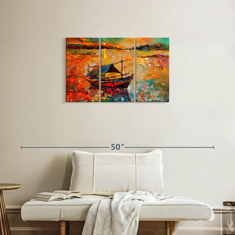 Senne Boat, 20" H x 33" W