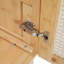 Fiest 30" Bathroom Vanity with Rattan Door Ceramic Sink Storage Cabinet-1067711393
