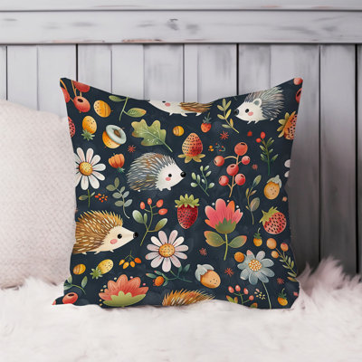 Animals Hedgehog Pattern IV Cottage