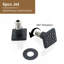 Système de douche thermostatique 3 fonctions à 3 fonctions 12 po-119136729