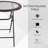 Snelson Folding Steel Coffee Table
