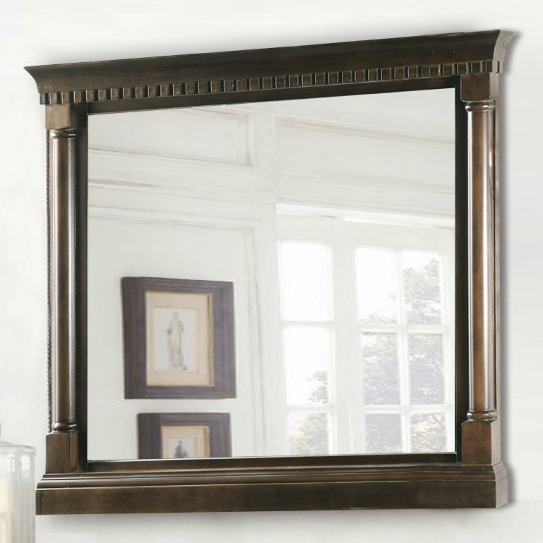 Wood Wall Mirror