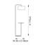 Tolzmann 175cm LED Arched Floor Lamp-70657139-70657138