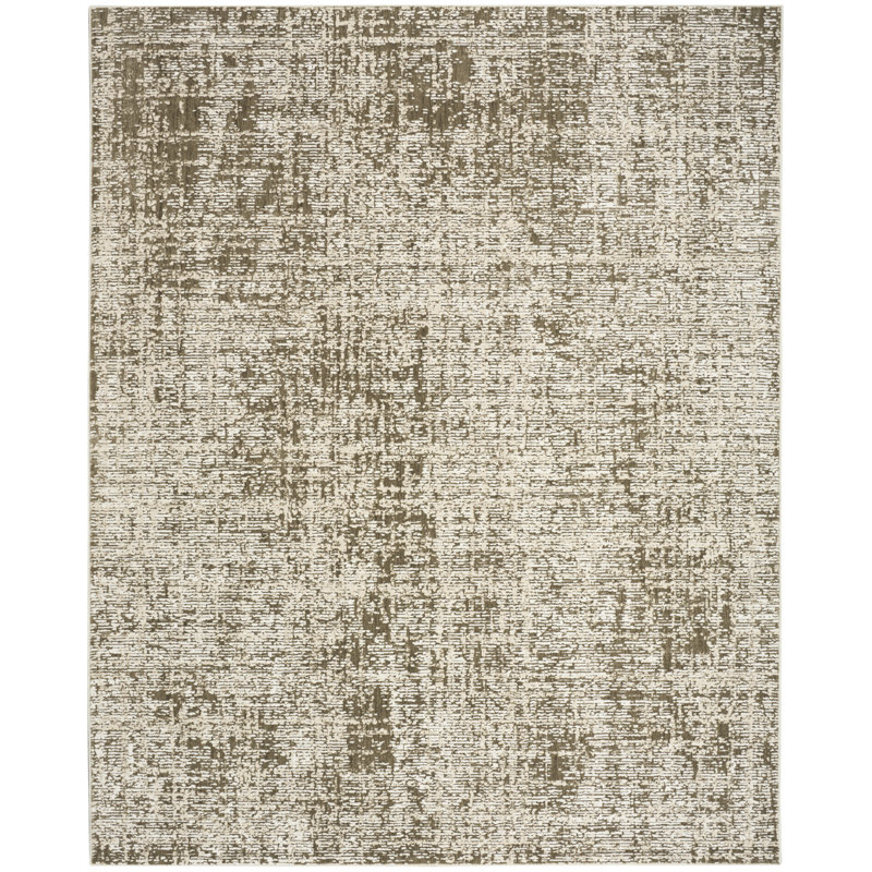 Nourison Soft Structure 7'10" x 9'10" Mocha Modern Indoor Rug, Rectangle 7'10" x 9'10"