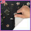 Tapis de bain à motif floral pressé-1178787038