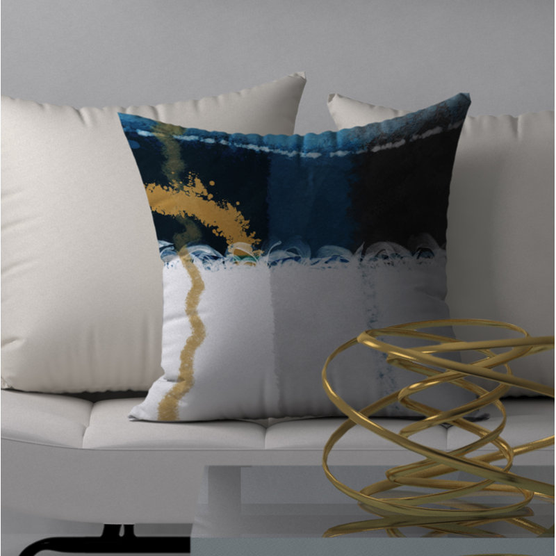 Housse de coussin carrée décorative naturelle incroyable/insert, 18" x 18"