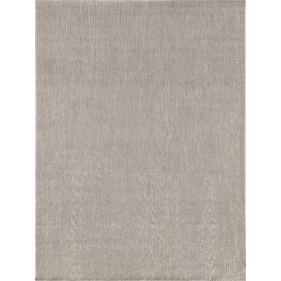 Triana handloomed New Zealand Wool Gray Area Rug