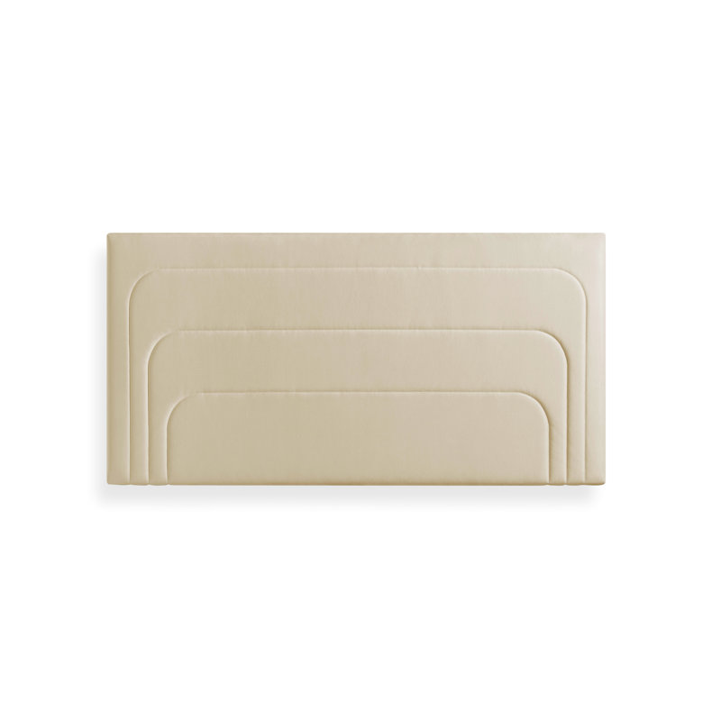 Upholstered Headboard, Beige, Single (3')