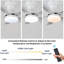 30 po Ventilateur de plafond blanc moderne avec lumière DEL à intensité variable, 5 pales ABS, moteur à courant continu et mode réversible, montage encastré-526914810-526914811