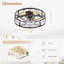 Ventilateur de plafond encastré à cage encastré à 7 pales 20 po Lavelton avec télécommande-1281529867-1281529866
