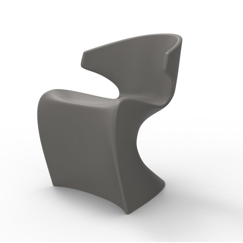 Wing Patio Dining Chair, Taupe
