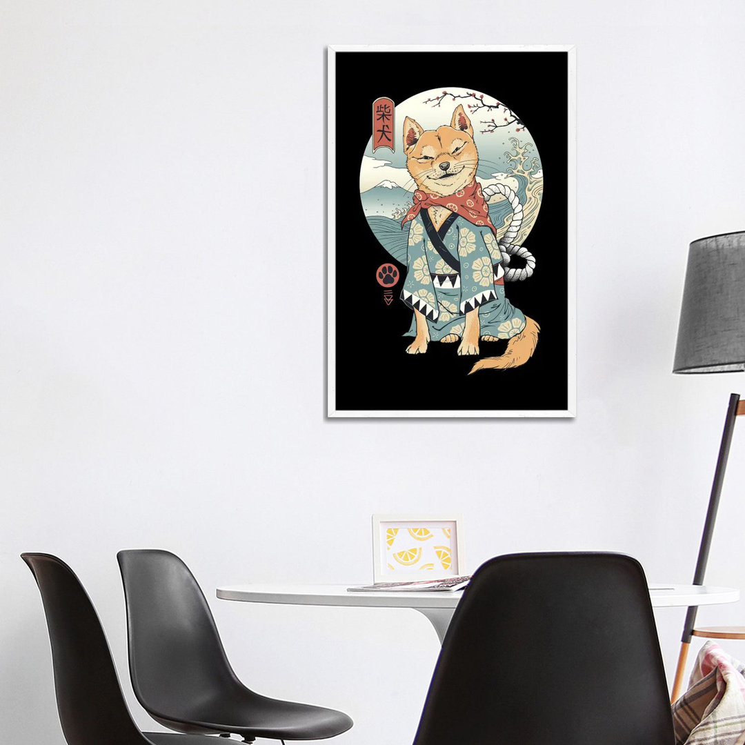 Shiba Inu by Vincent Trinidad - Print on Canvas