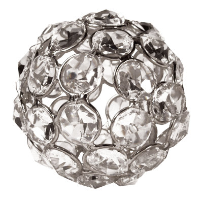 Ornement boule à billes en cristal sparkle