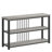Hulste 47"W Console Table with Open Shelf Storage, Light Gray-660271542