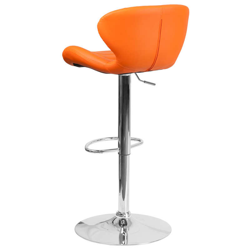 Tabouret de bar Oakgrove, Orange
