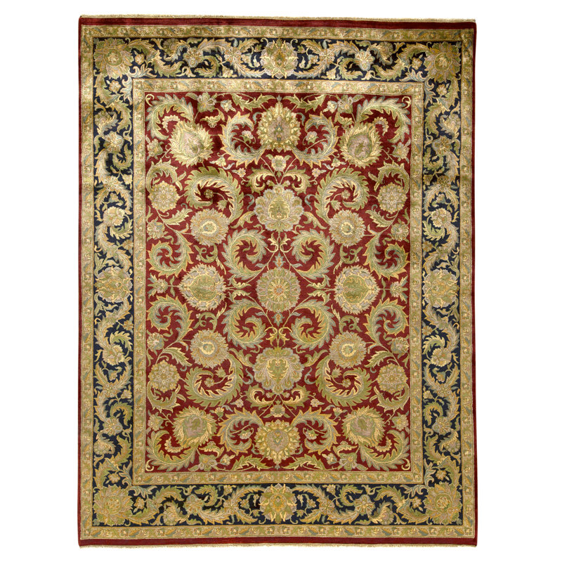 Handmade Wool Oriental Area Rug