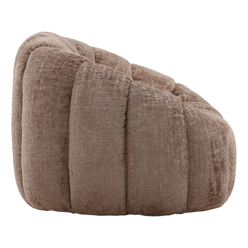 Rume Swivel Chair, Brown
