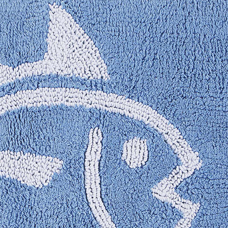 Skipjack Bath Rug, Little Boy Blue, 17"W x 24"L