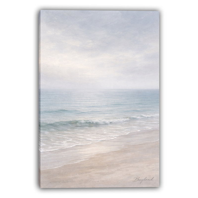 Art mural sur toile Coastal Surf, L 30 po x H 40 po x P 1,5 po
