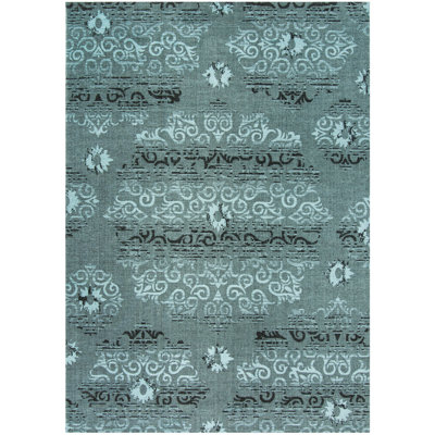 Alissha Performance Geometric Rug
