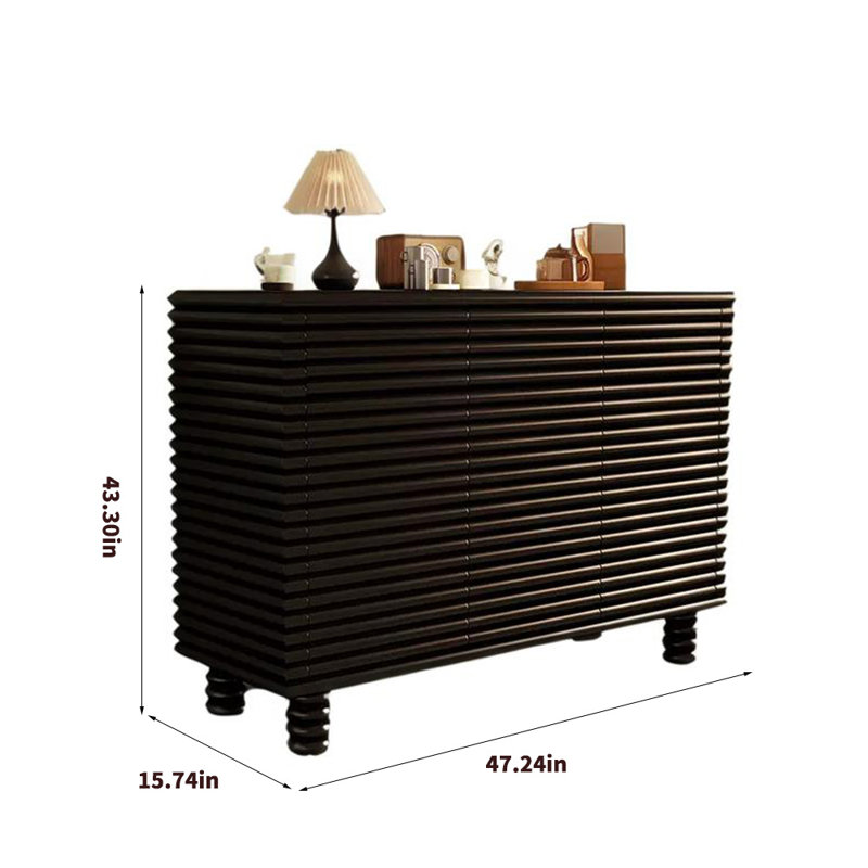 High-end Home Shoe Cabinet 12 Pair Shoe Storage Cabinet, Black