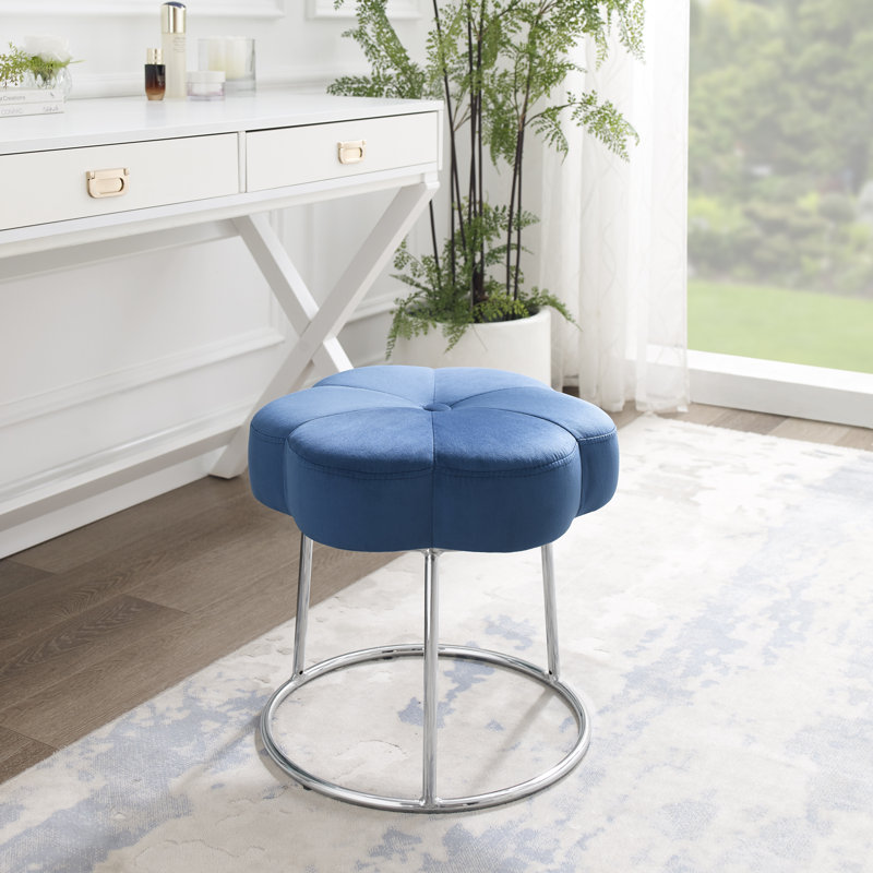 Tabouret d'appoint Bonview, Bleu marine
