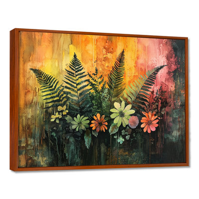 Donton - Floral Canvas Art Print