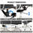 High Back Genuine Leather Adjustable Swivel Office Conference Chairs with Aluminum Base-2100377171-2102569450