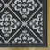 Angeline Bran Black/White Transitional Checkered Medallion Indoor/Outdoor Flatweave Area Rug