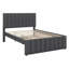 Lit plateforme tapissier avec lit gigogne et 3 tiroirs-701360037