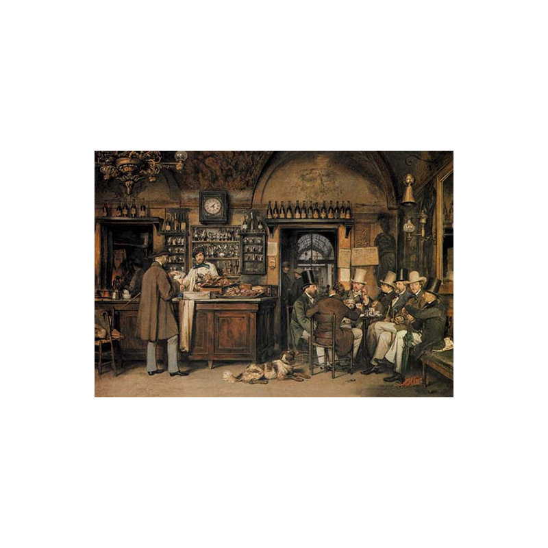 Alehouse, reproduction d’art, H 28 po x l 42 po x P 1,5 po