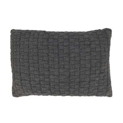 Textured Waffle Weave Pillow