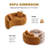 LY-042 S-Curved Chenille Sectional Sofa: Dual-Depth (21.3" & 26.8"), Orange, No Assembly, Compact For Small Spaces, 400 Lbs, 66.9" L-1937029769