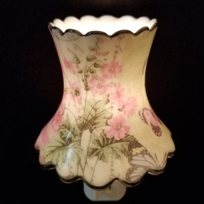 Flowers and Butterflies Night Light