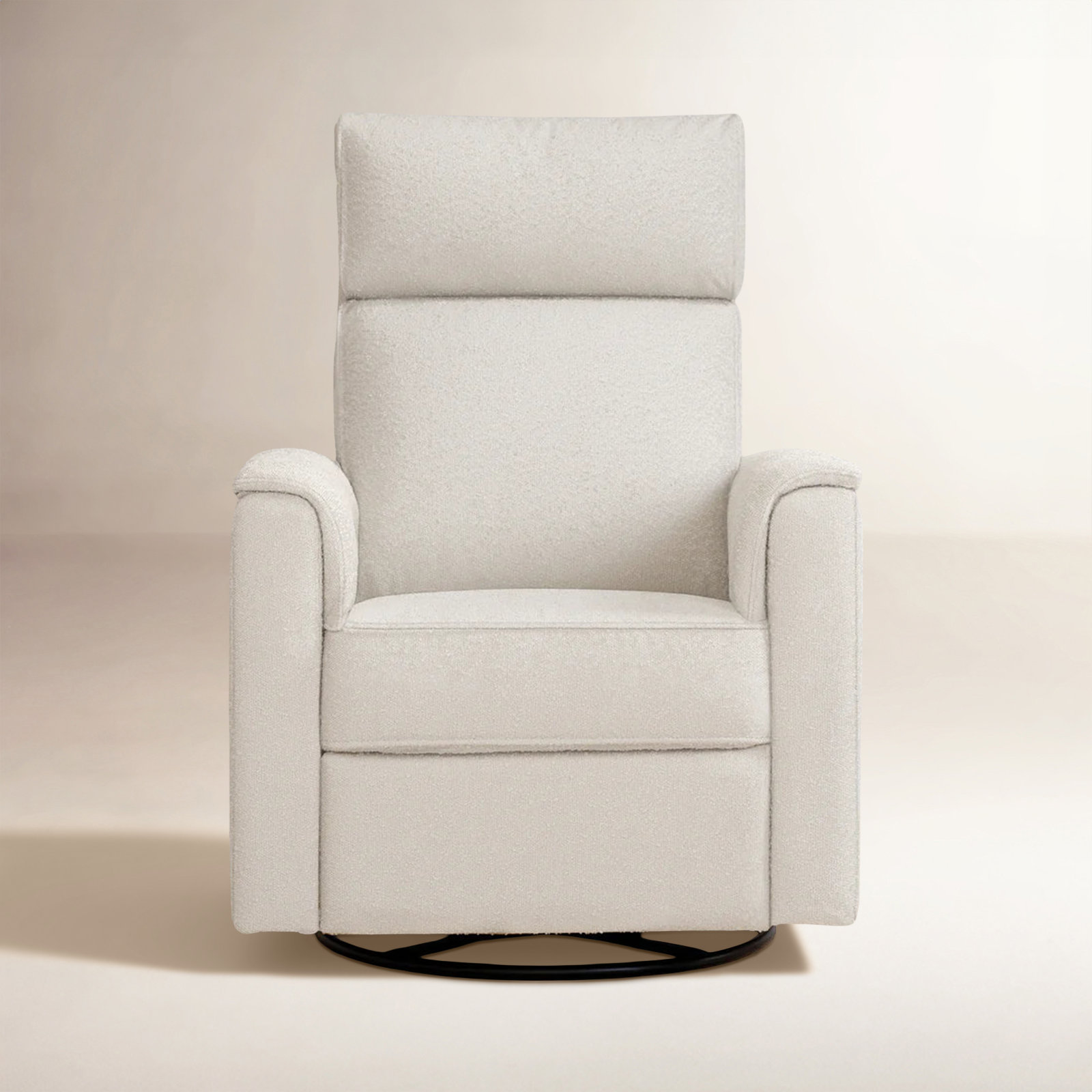 Willa Plus Swivel Glider, Performance Ivory Boucle