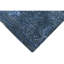 Abstract Area Rug in Dark Blue/Gray/Ivory