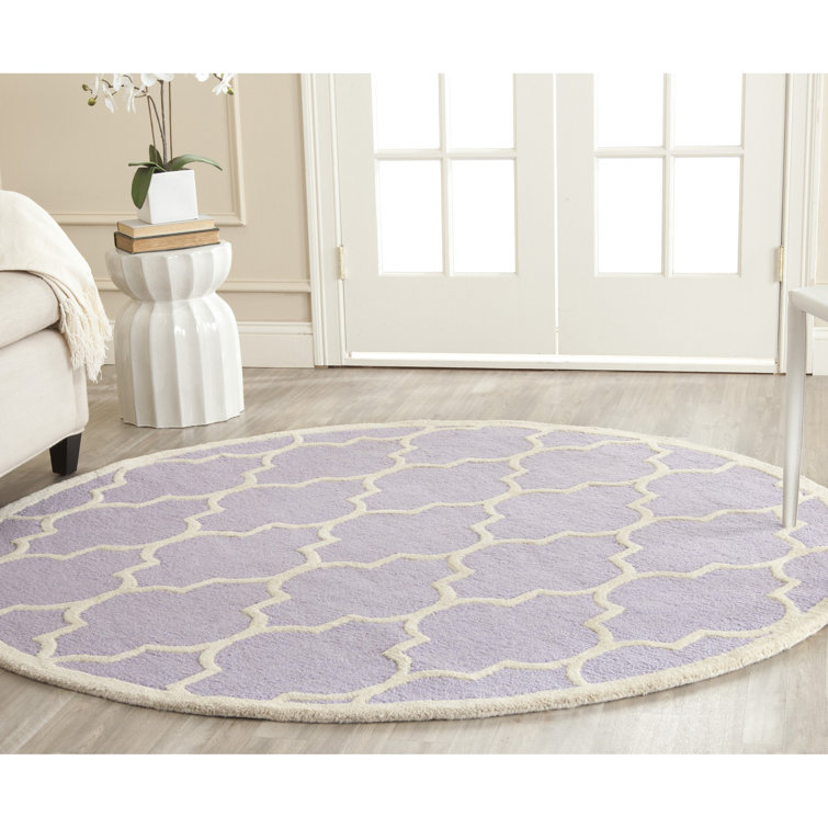 Cannen Hand Tufted Wool Geometric Rug