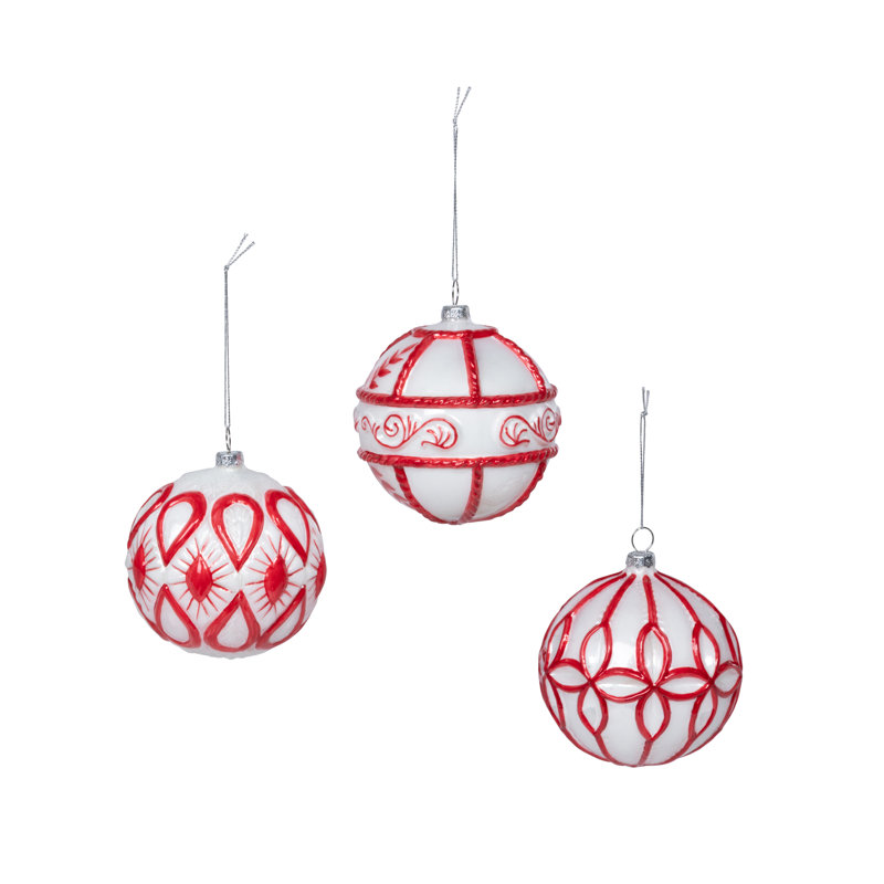 4.5'' Glass Ball Ornament