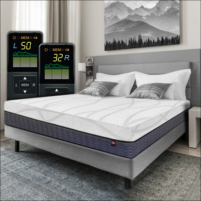 Matelas à lit lisse numérique Smart Air