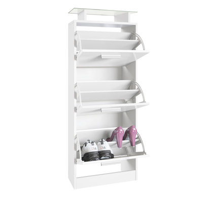 12 Pair Shoe Storage Cabinet