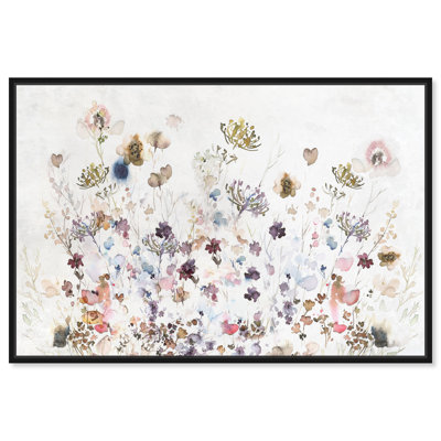 Terres sauvages des prés - Peinture sur toile