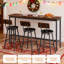 Ensemble de table de bar et chaises pour 3