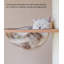 Structure d'escalade simple en bois et velours