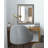 Caseyville Wood Flat Wall Mirror-45058916-31647561