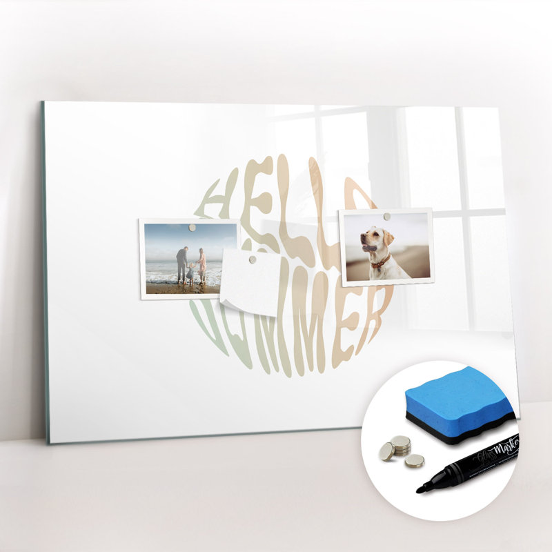 Magnetic Glass Dry Erase Board