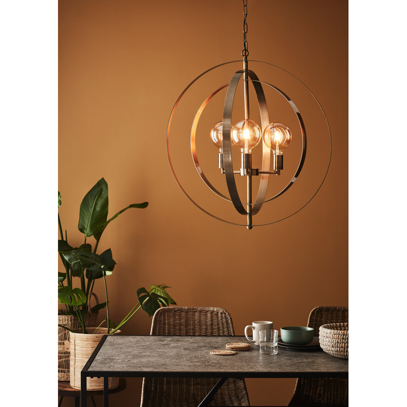 Roger 3 - Light Single Pendant, Antique