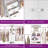 41"-107" Closet System With 6 Drawers And 8 Rods（Can Be Cut To Fit）-158276803-158276806