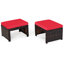 Trulli Wicker Outdoor Ottoman-549746102