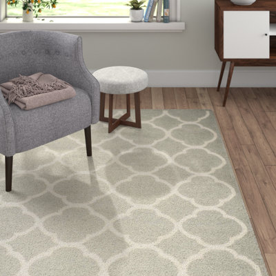 Valenzuela Geometric Wool Hand Woven Area Rug